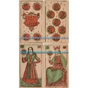 Tarot Minchiante "Al Leone", de 97 cartas