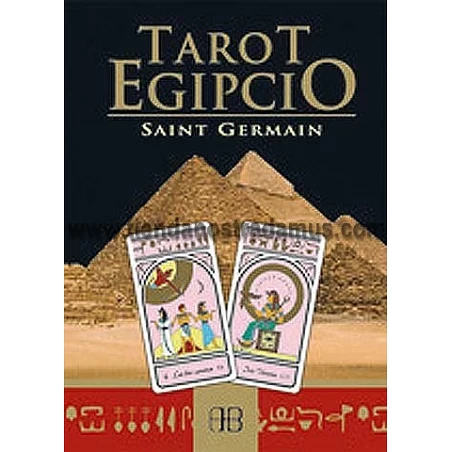 Tarot Egipcio de Saint Germain con Libro